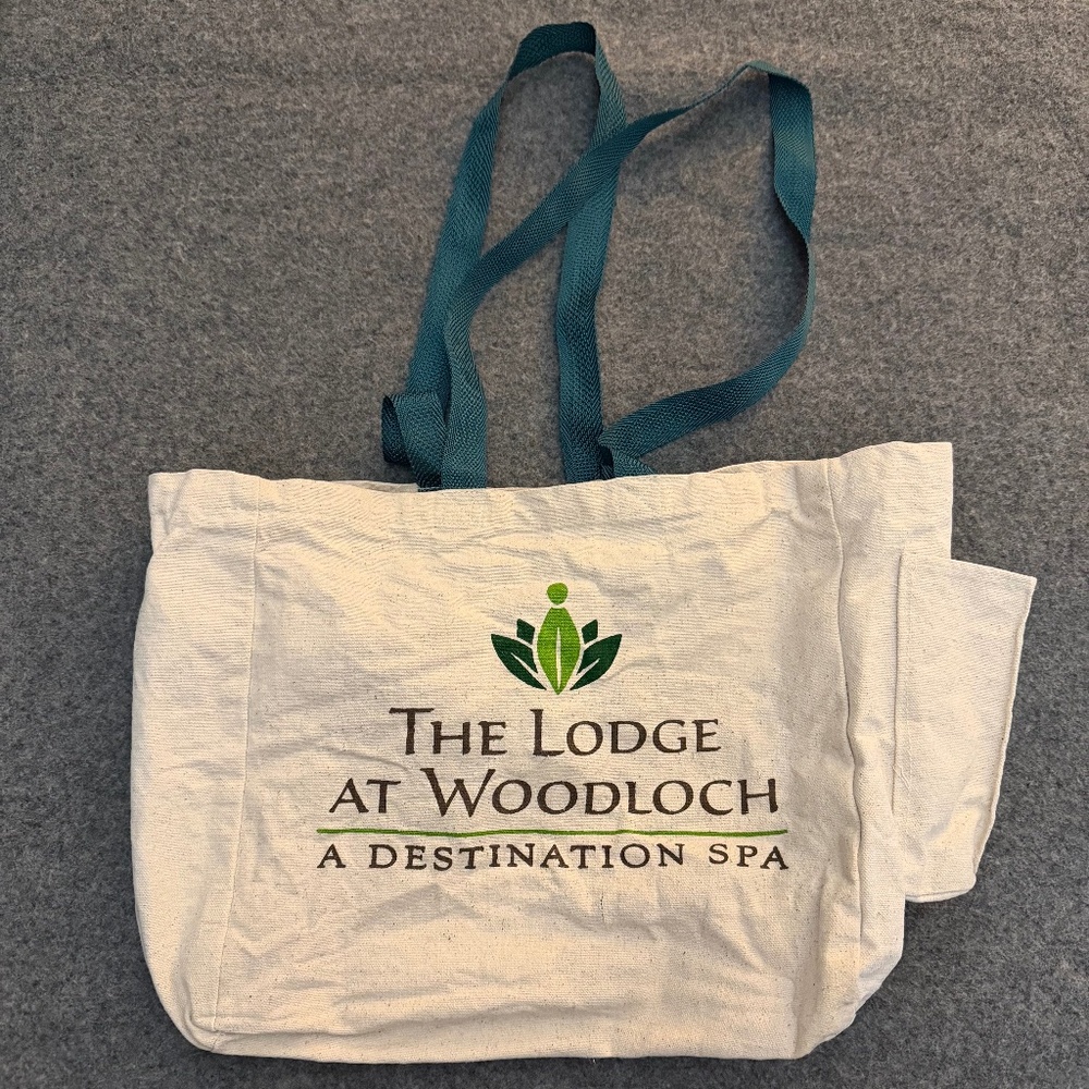THE LODGE AT WOODLOCH A Destination Spa Resort Tote Bag Poconos, Pennsylvania
